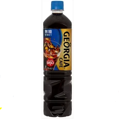 ジョージア カフェ ボトルコーヒー 無糖 950ml × 12本